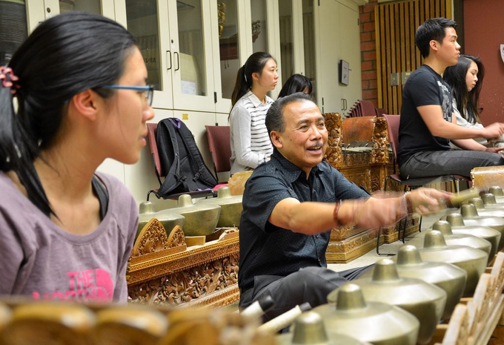 UCLA’s Music of Bali Ensemble shines under Professor I Nyoman Wenten’s leadership