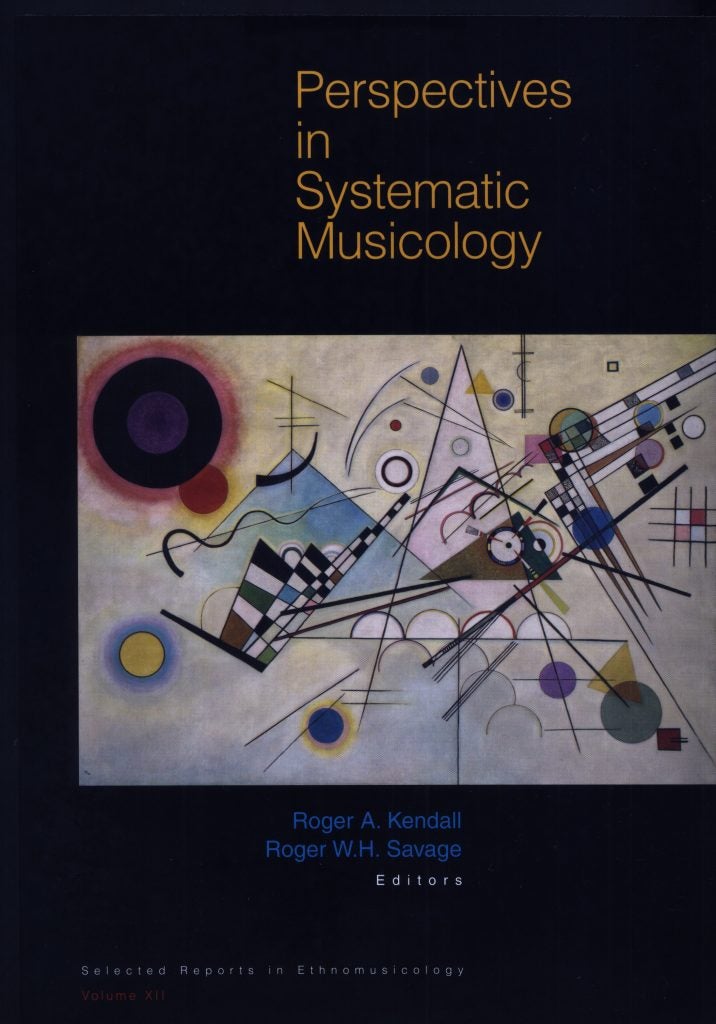 Selected Reports Vol. XII: Perspectives in Systematic Musicology