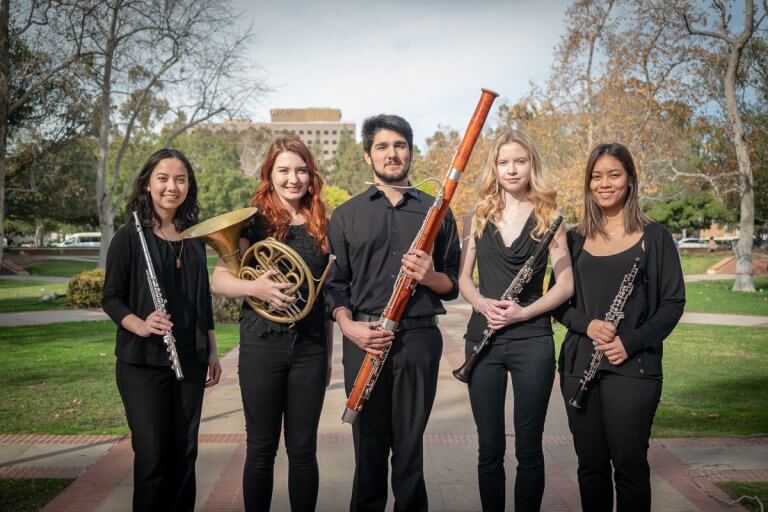 UCLA Gluck Woodwind Quintet Performance The UCLA Herb Alpert School
