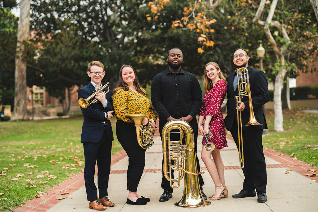 UCLA Gluck Brass Quintet 2022