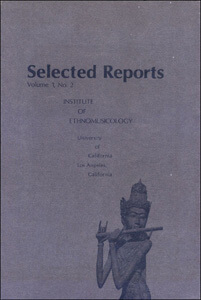 Selected Reports Vol. I, No. 2: Theoretical, Technical, and Historical/Analytical