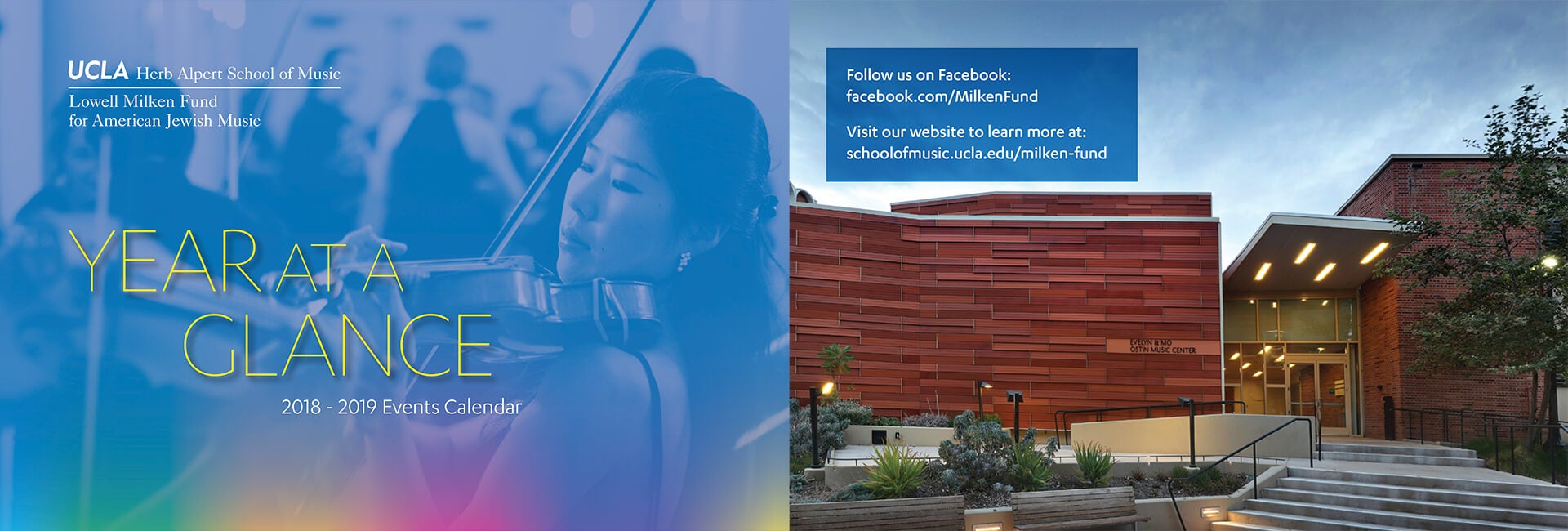 Milken Fund Calendar of Events