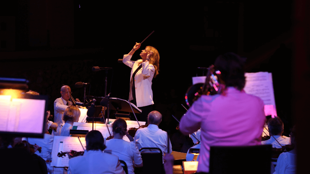 Los Angeles Jewish Symphony conductor, Dr. Noreen Green
