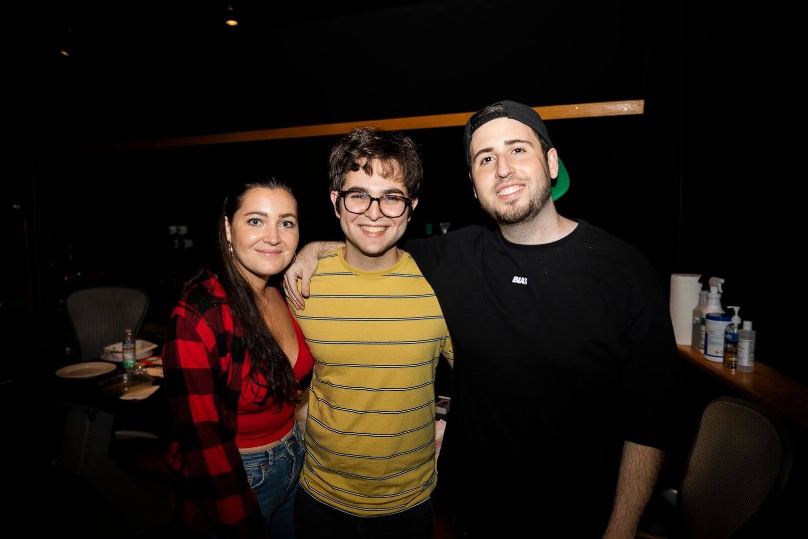 Kian Ravaei (center) with Wooli (right) and Casey Cook