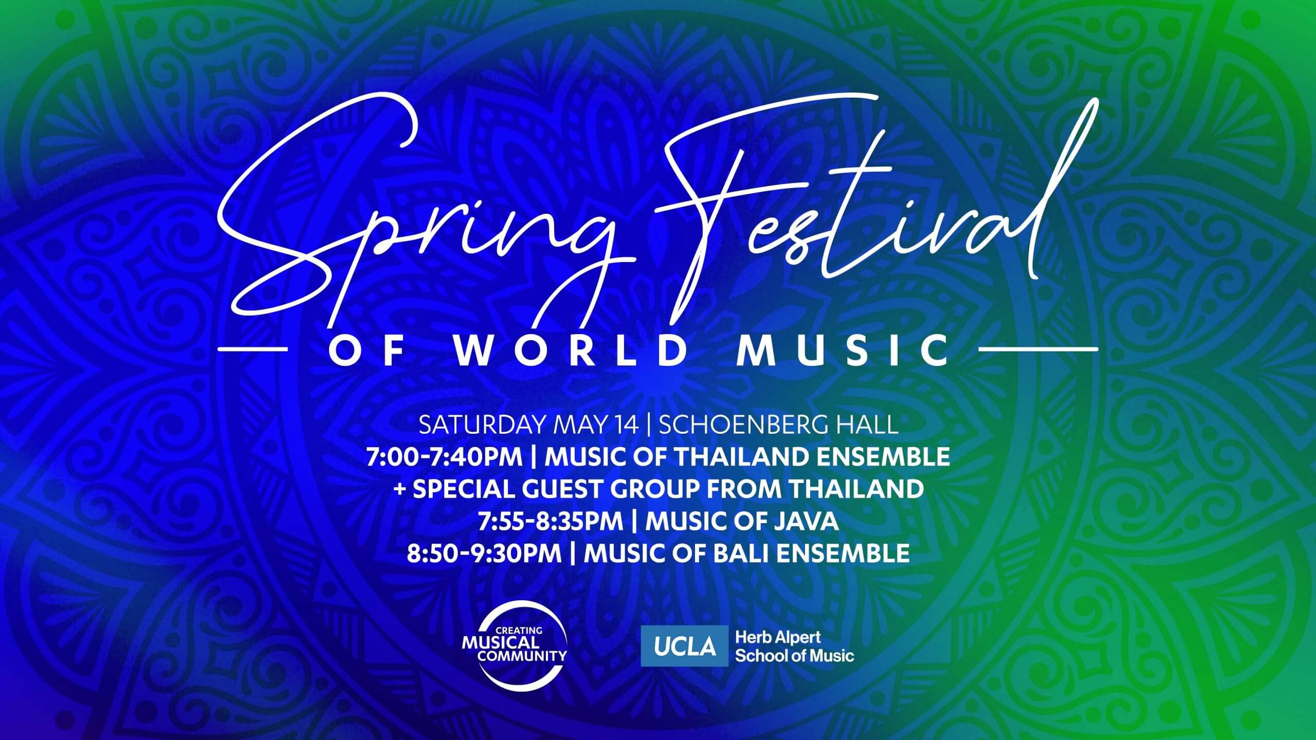 BALI_JAVA_THAILAND_Spring Festival of World Music 2022
