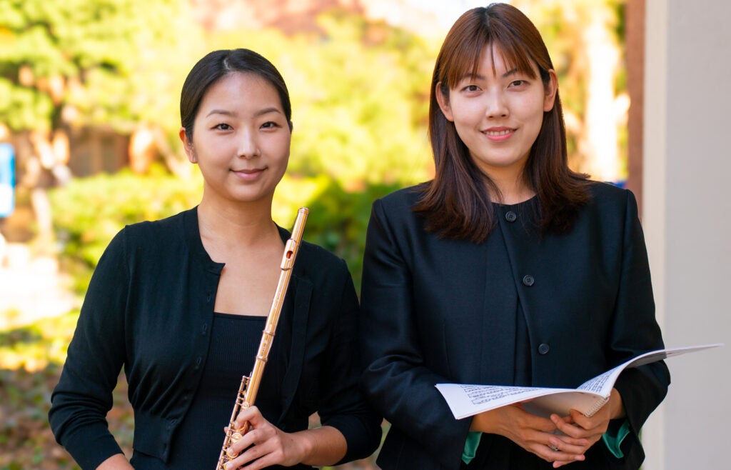 The UCLA Gluck<br />
Flute and Piano Duo