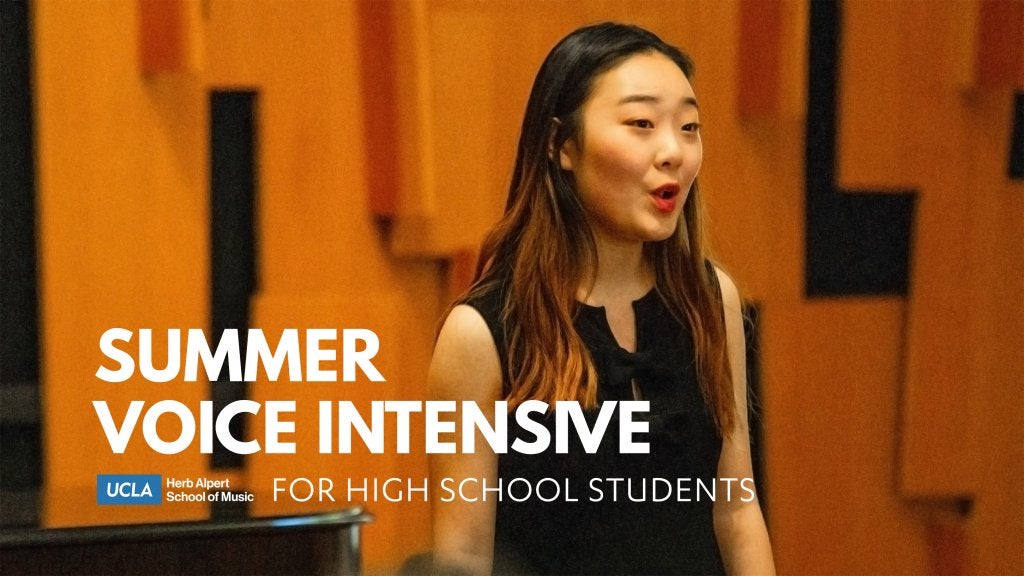 Special Summer Programs 2023 The UCLA Herb Alpert School of Music