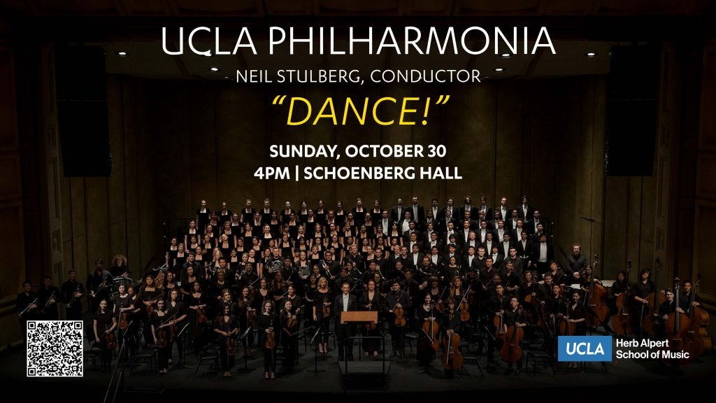 UCLA Fall Philharmonia Concert "Dance!" The UCLA Herb Alpert School