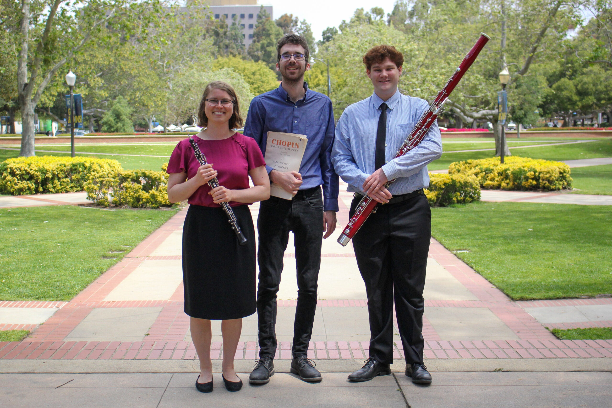 Gluck Oboe, Bassoon, Piano Trio - The UCLA Herb Alpert School of Music