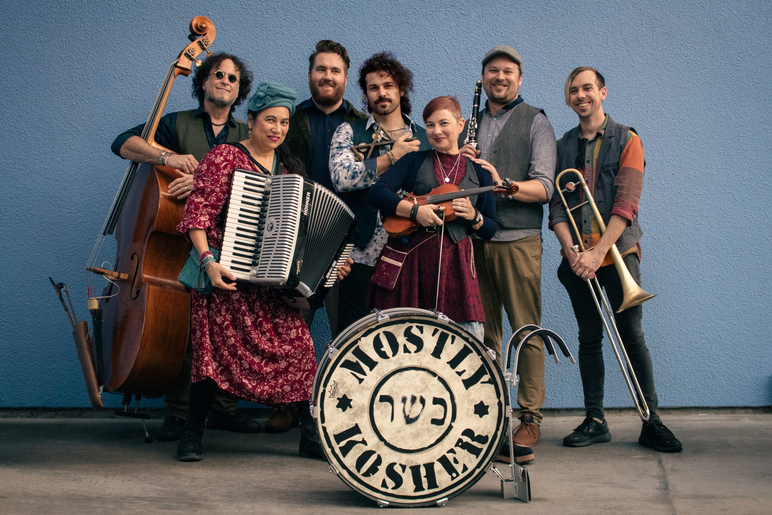 An Evening with Mostly Kosher: Klezmer-Rock with special guests The UCLA Klezmer Ensemble