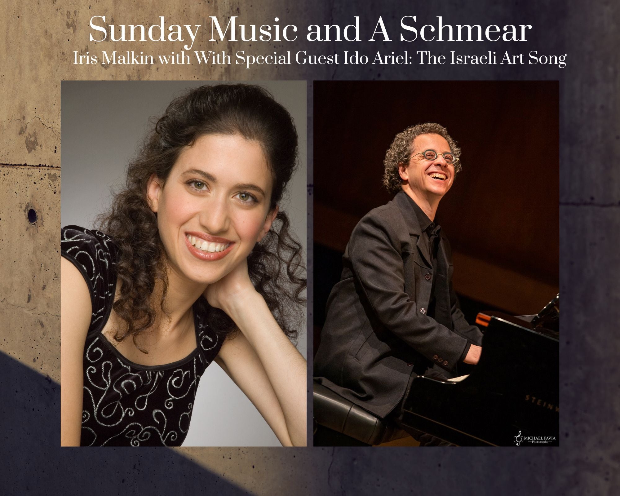 Sunday Music and A Schmear: Iris Malkin with Special Guest Ido Ariel