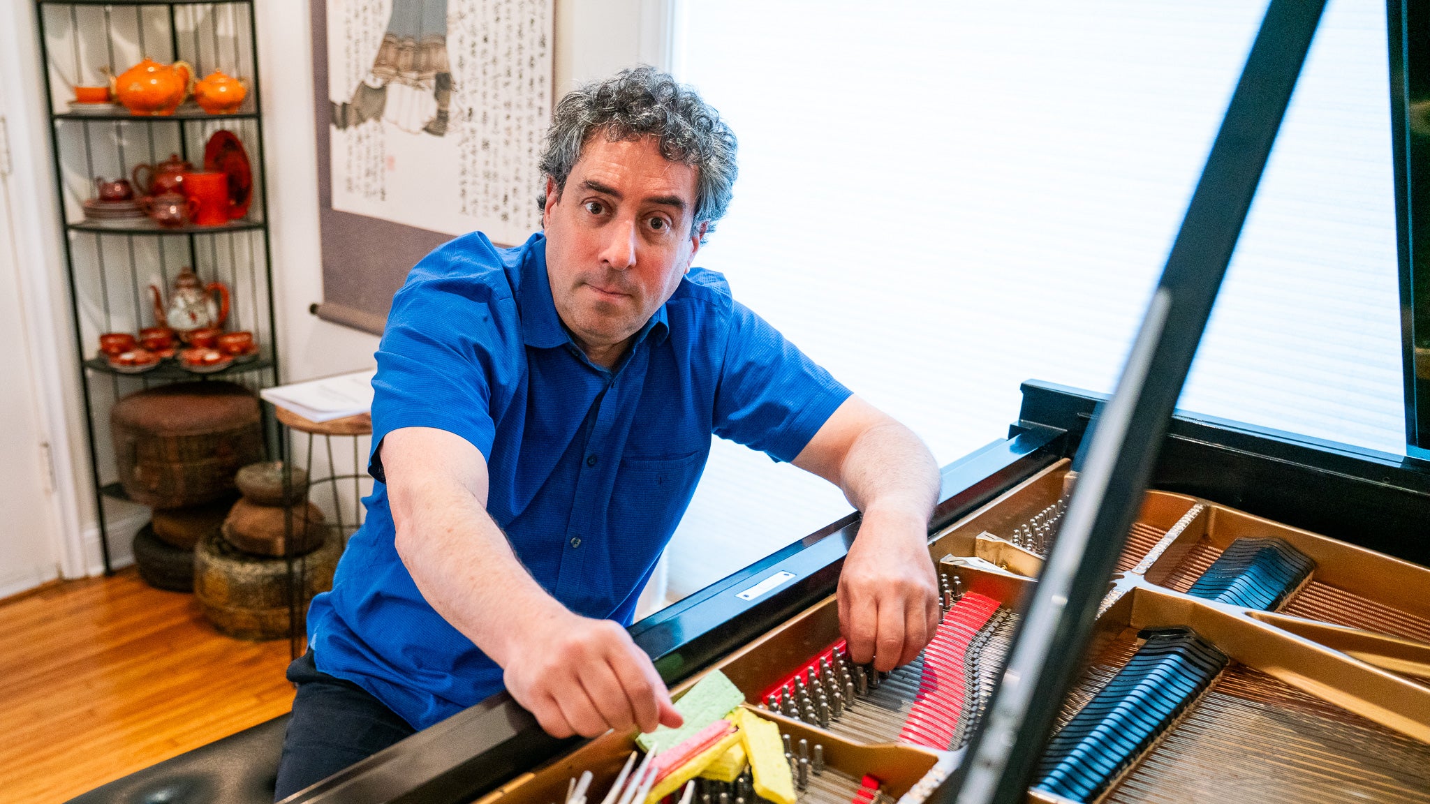 Professor David Lefkowitz Destroys His Piano - The UCLA Herb Alpert ...